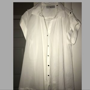 Avenue silk dress shirt